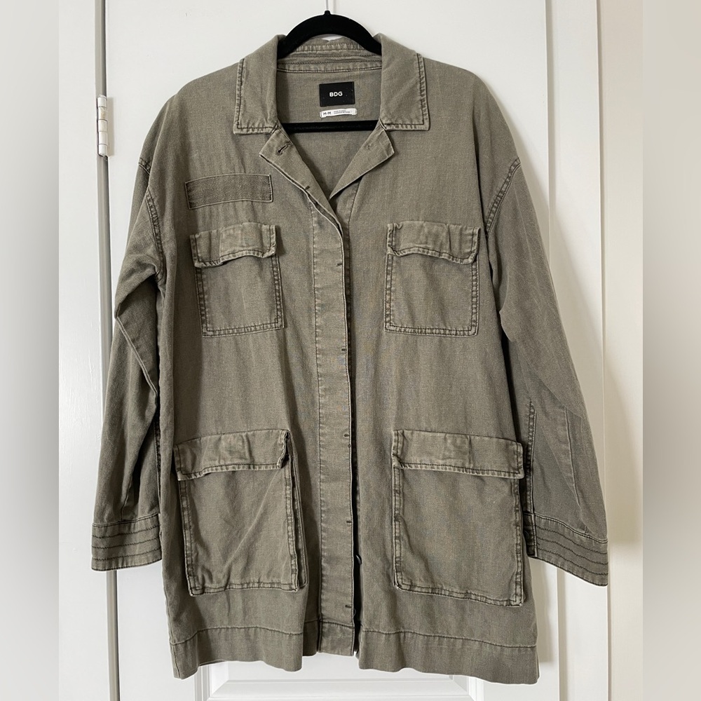 BDG Women’s Utility Shirt Jacket